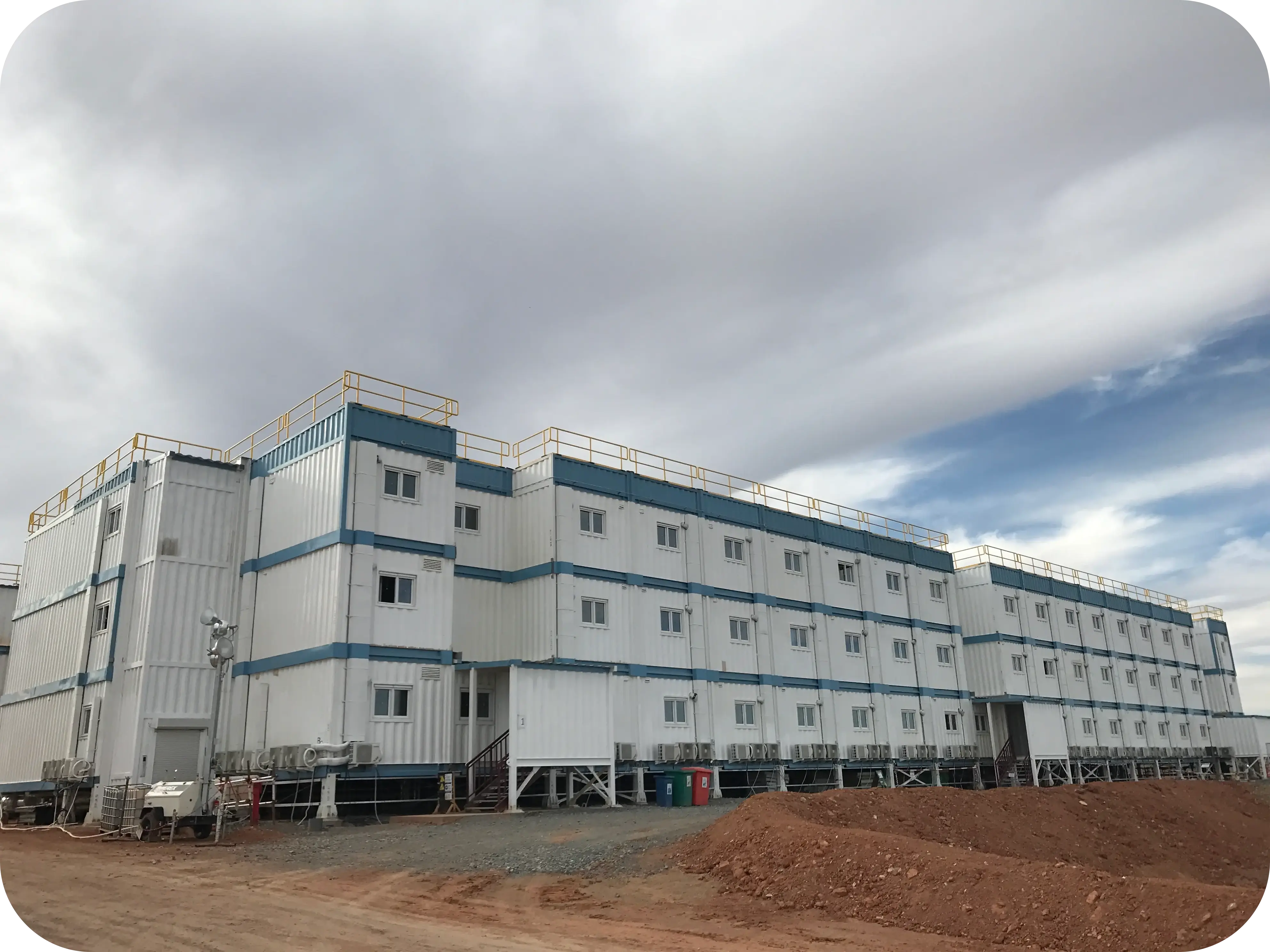OT Mining Camp Project - Mongolia | ZCS Modular House